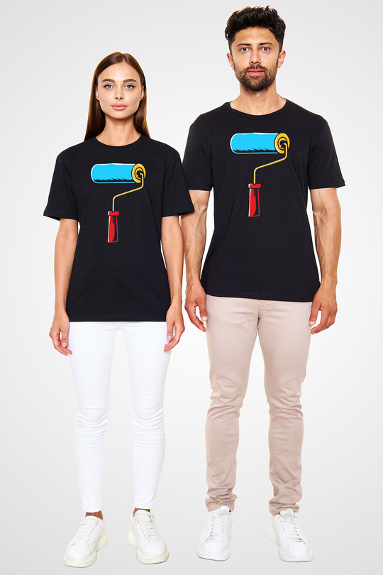 Badanacı Siyah Unisex Tişört T-Shirt - TişörtFabrikası