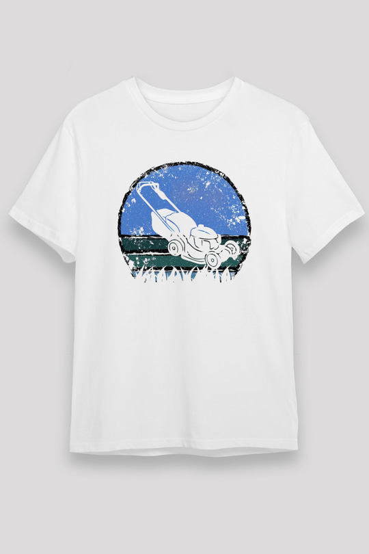 Bahçıvan Beyaz Unisex Tişört T-Shirt - TişörtFabrikası