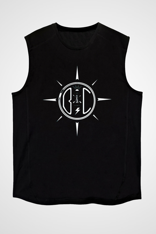 Balance and Composure Siyah Unisex Kolsuz Tişört