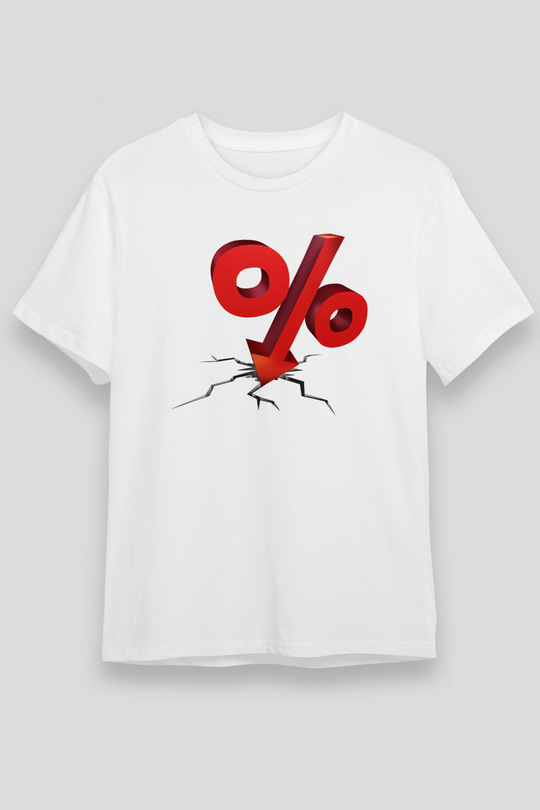 Bankacı Beyaz Unisex Tişört T-Shirt - TişörtFabrikası