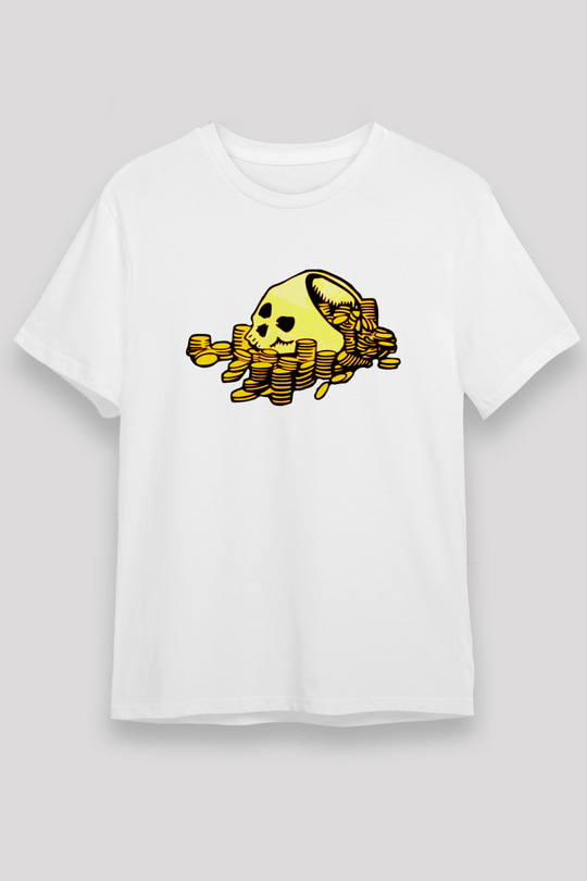 Bankacı Beyaz Unisex Tişört T-Shirt - TişörtFabrikası
