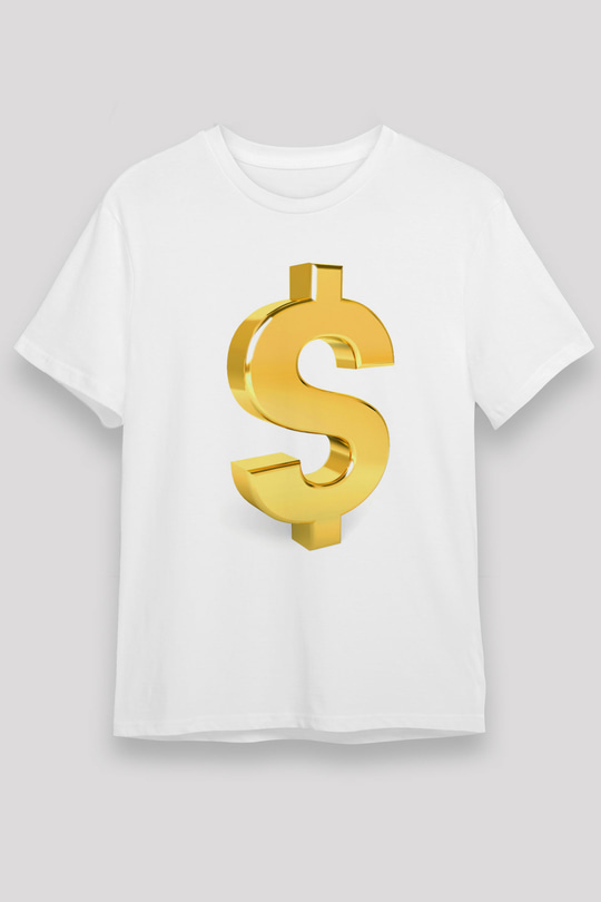 Bankacı Beyaz Unisex Tişört T-Shirt - TişörtFabrikası