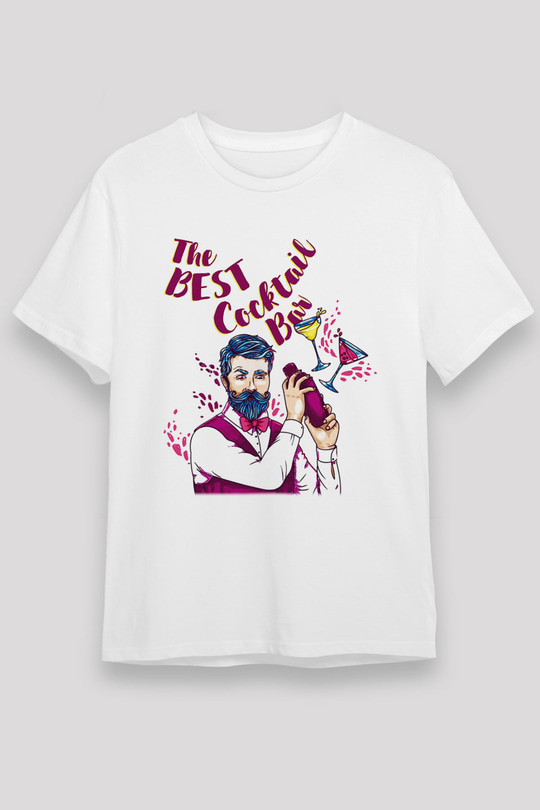 Barmen Beyaz Unisex Tişört T-Shirt - TişörtFabrikası