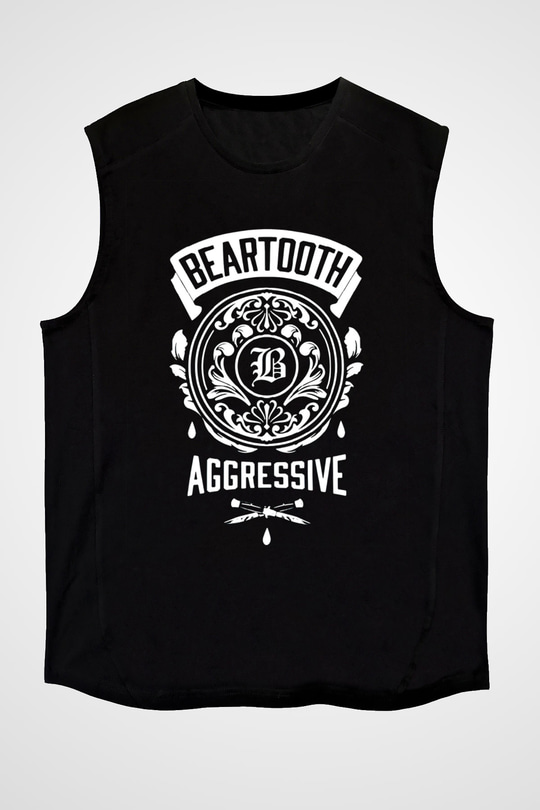 Beartooth Siyah Unisex Kolsuz Tişört