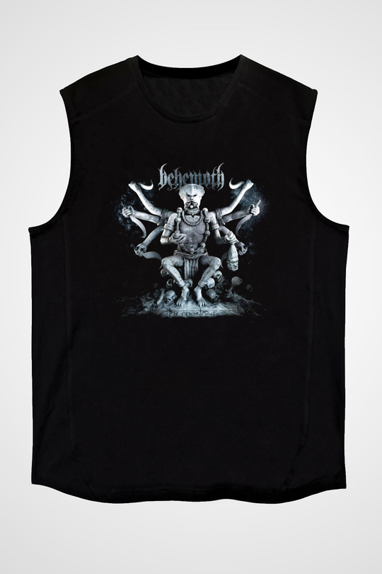 Behemoth Siyah Unisex Kolsuz Tişört