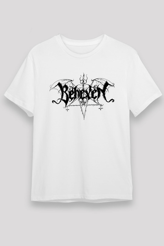 Behexen Baskılı Unisex Beyaz Tişört - Tshirt