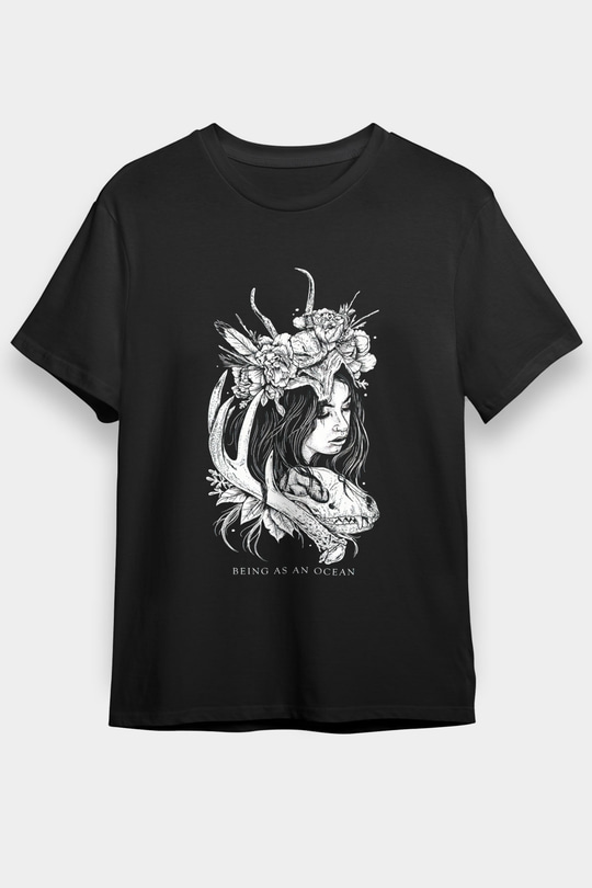 Being as an Ocean Siyah Unisex Tişört T-Shirt - TişörtFabrikası