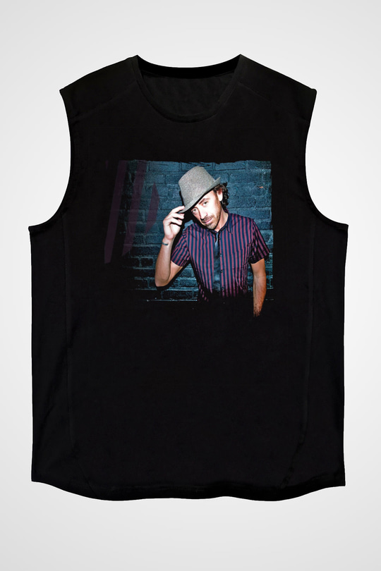 Benny Benassi Siyah Unisex Kolsuz Tişört