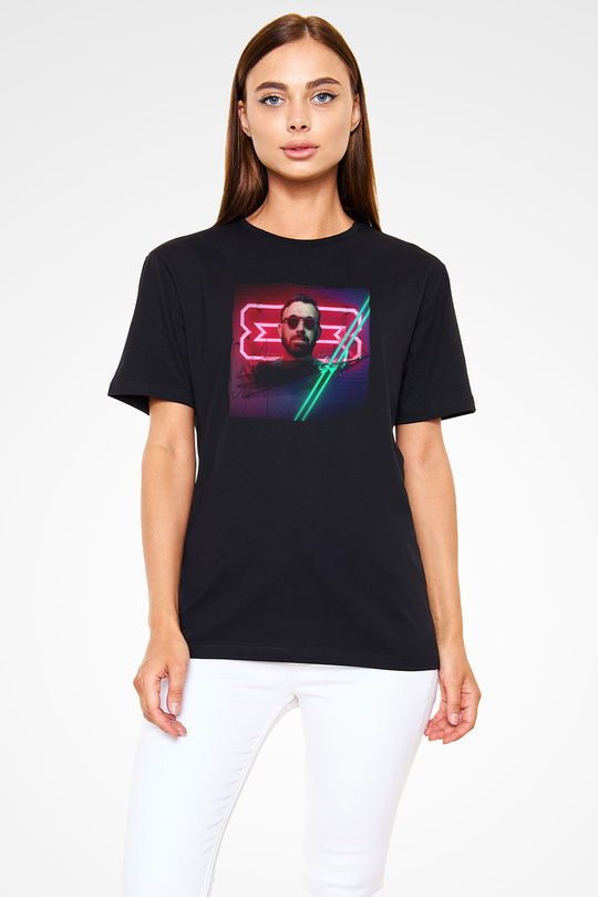 Benny Benassi Siyah Unisex Tişört T-Shirt - TişörtFabrikası