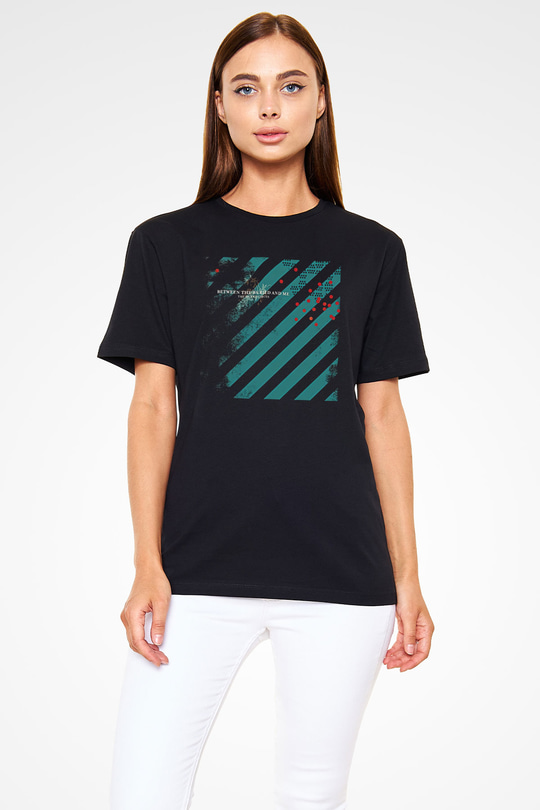 Between The Buried And Me Baskılı Unisex Siyah Tişört - Tshirt