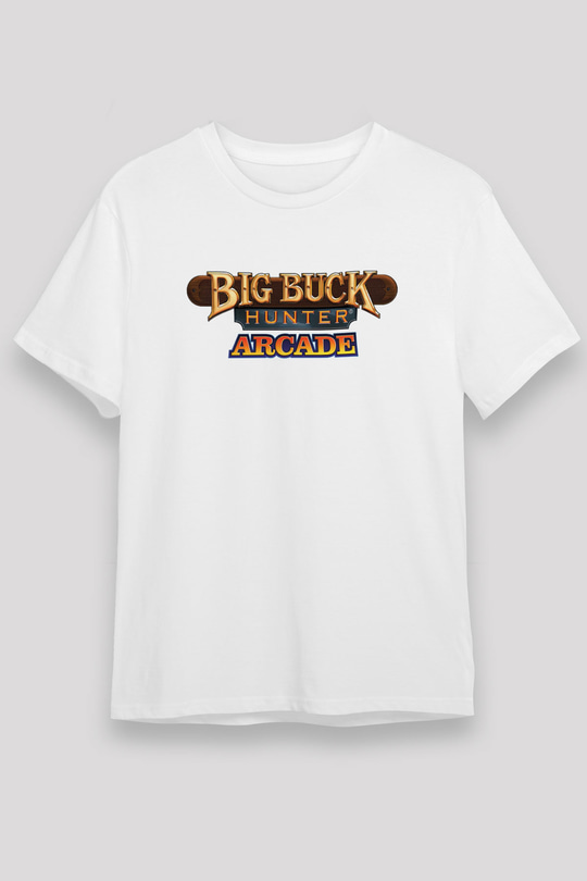 Big Buck Hunter Beyaz Unisex Tişört T-Shirt