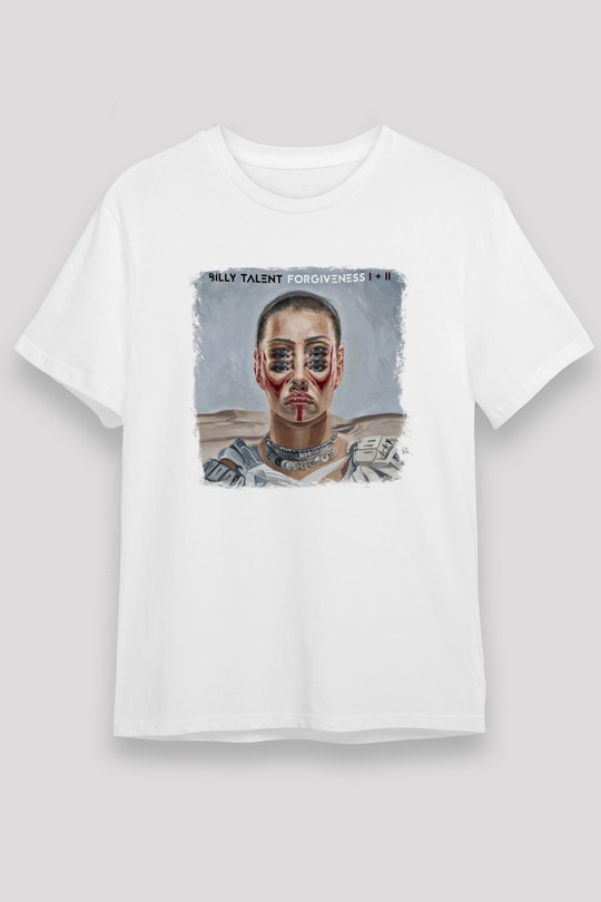 Billy Talent Baskılı Unisex Beyaz Tişört