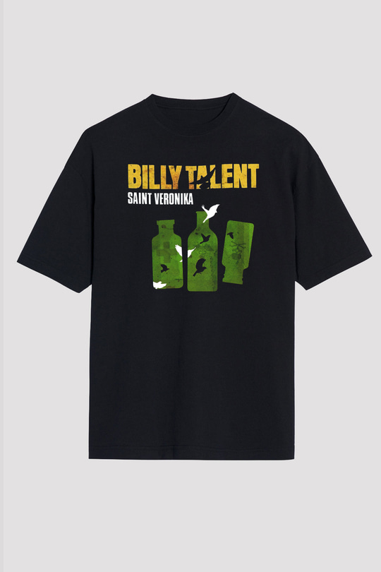 Billy Talent Siyah Unisex Oversize Tişört T-Shirt