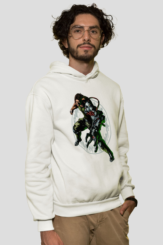 Bionic Commando Siyah Unisex Hoodie