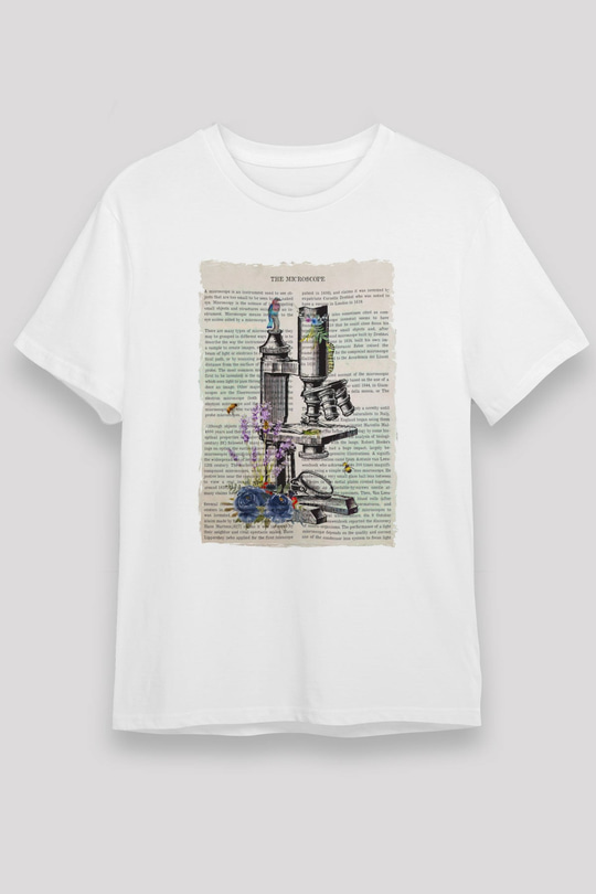 Biyolog Beyaz Unisex Tişört T-Shirt - TişörtFabrikası