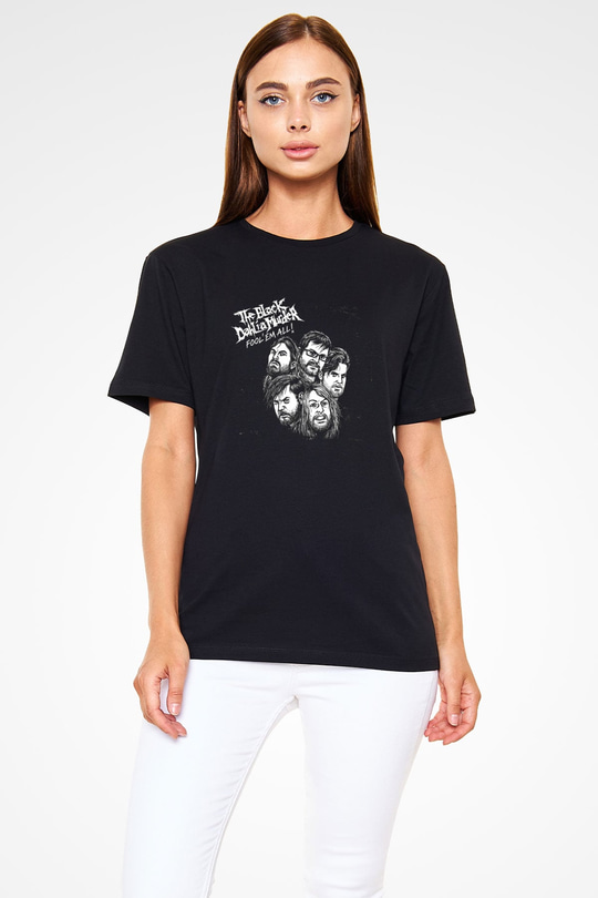 Black Dahlia Murder Baskılı Unisex Siyah Tişört