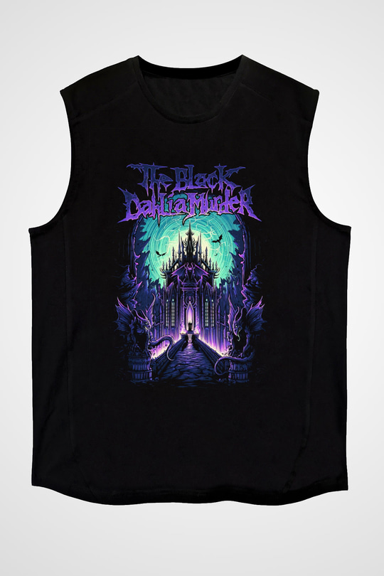 Black Dahlia Murder Siyah Unisex Kolsuz Tişört