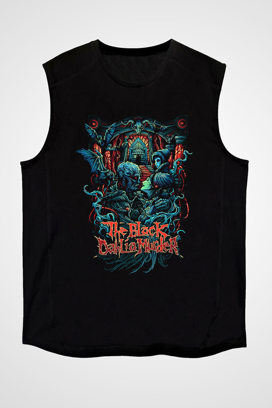 Black Dahlia Murder Siyah Unisex Kolsuz Tişört