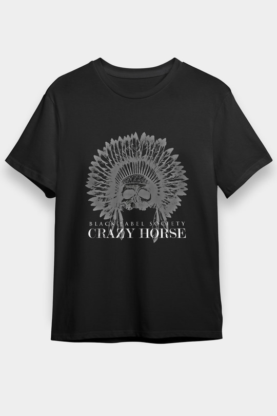 Black Label Society Baskılı Unisex Siyah Tişört