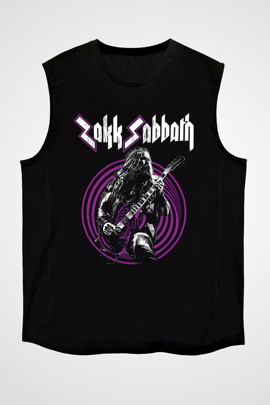 Black Label Society Siyah Unisex Kolsuz Tişört