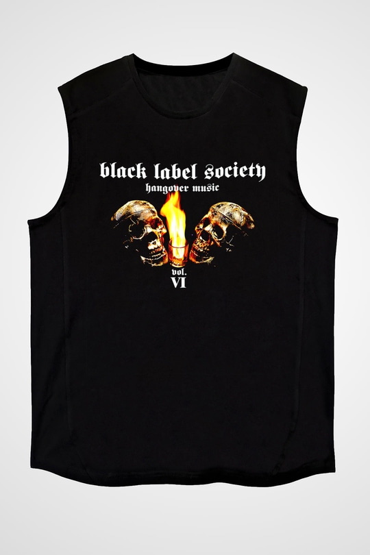 Black Label Society Siyah Unisex Kolsuz Tişört