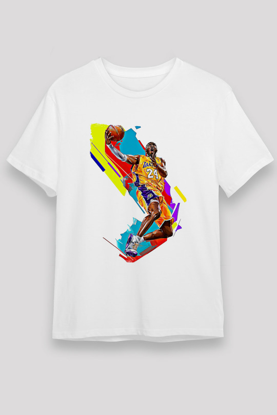 Black Mamba Baskılı Unisex Beyaz Tişört - Tshirt