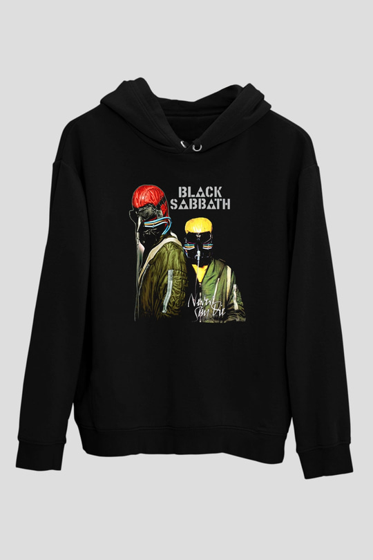 Black Sabbath Siyah Unisex Hoodie