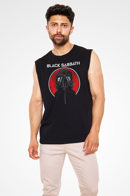 Black Sabbath Siyah Unisex Kolsuz Tişört