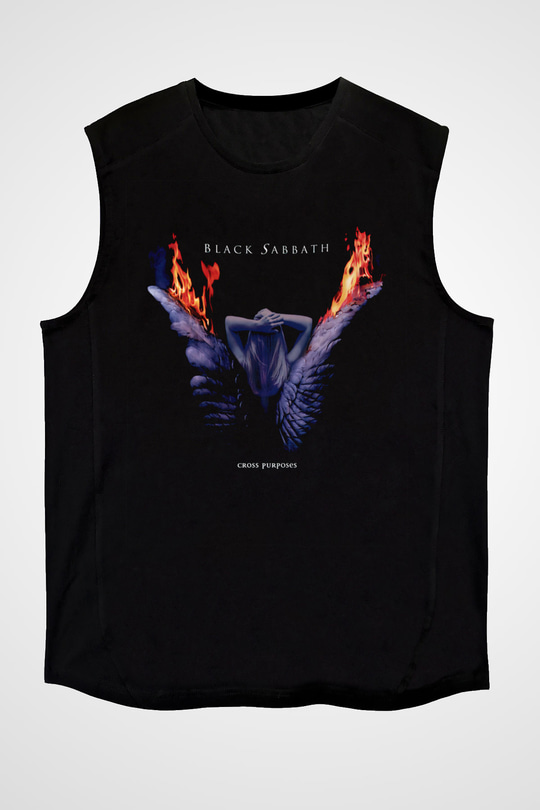 Black Sabbath Siyah Unisex Kolsuz Tişört