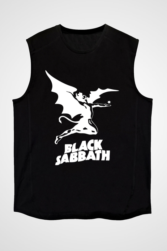 Black Sabbath Siyah Unisex Kolsuz Tişört