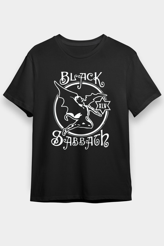 Black Sabbath Siyah Unisex Tişört T-Shirt - TişörtFabrikası