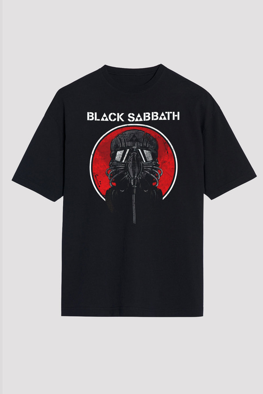 Black Sabbath Siyah Oversize Tişört Oversize T-shirt - TişörtFabrikası