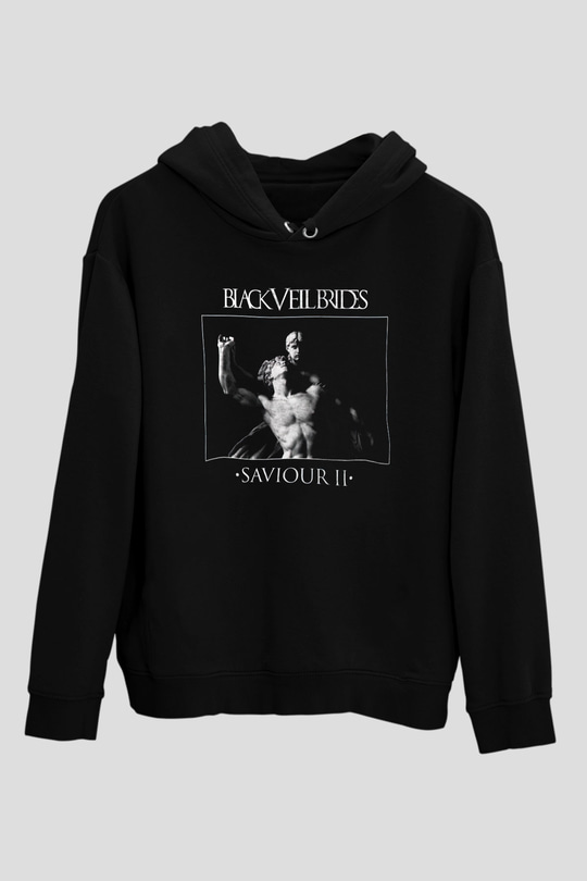 Black Veil Brides Siyah Unisex Kapüşonlu Sweatshirt