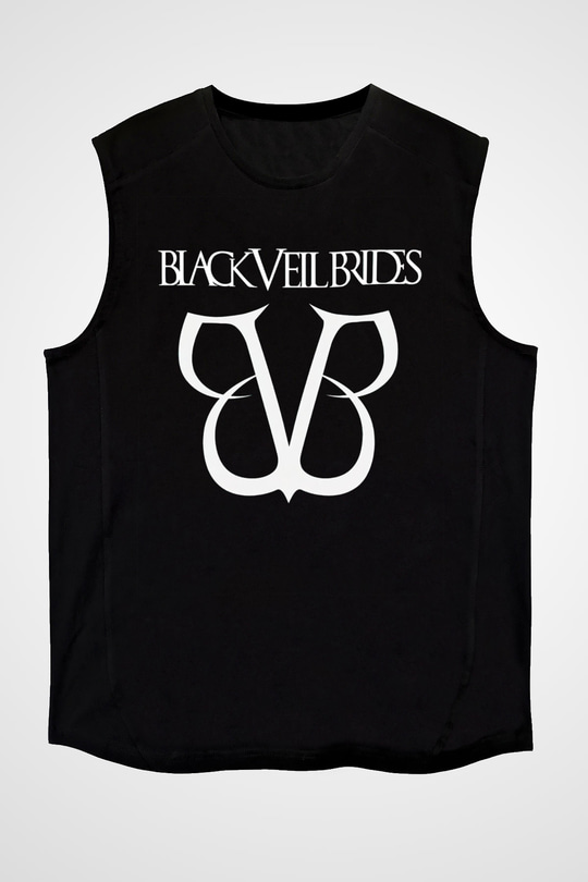 Black Veil Brides Siyah Unisex Kolsuz Tişört