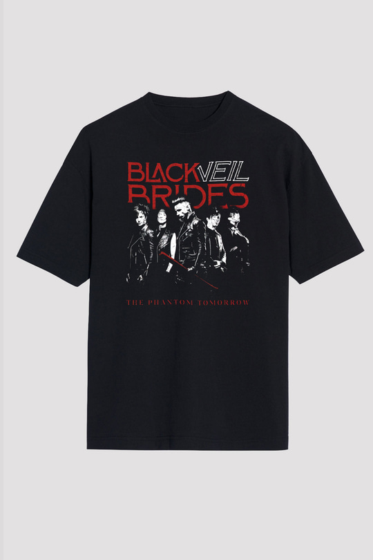 Black Veil Brides Siyah Oversize Tişört Oversize T-shirt - TişörtFabrikası
