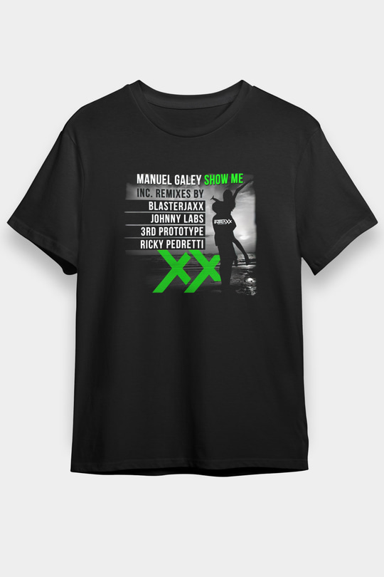 Blasterjaxx Siyah Unisex Tişört T-Shirt - TişörtFabrikası