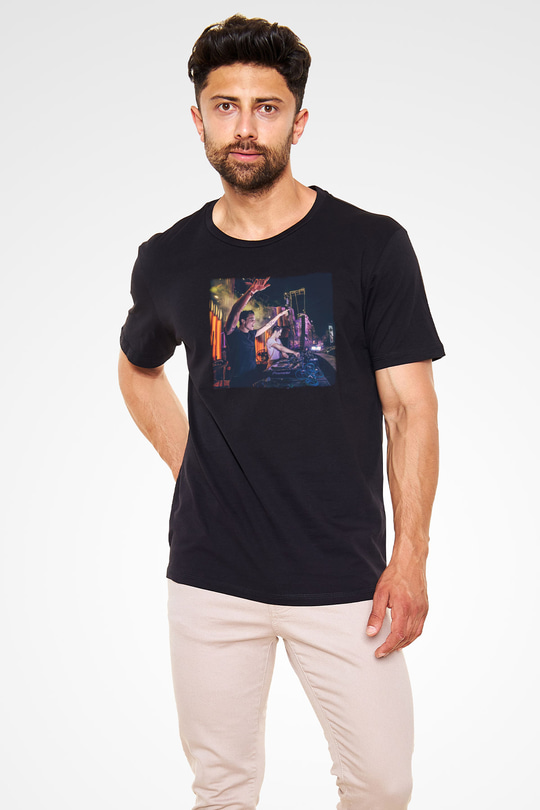 Blasterjaxx Siyah Unisex Tişört T-Shirt - TişörtFabrikası