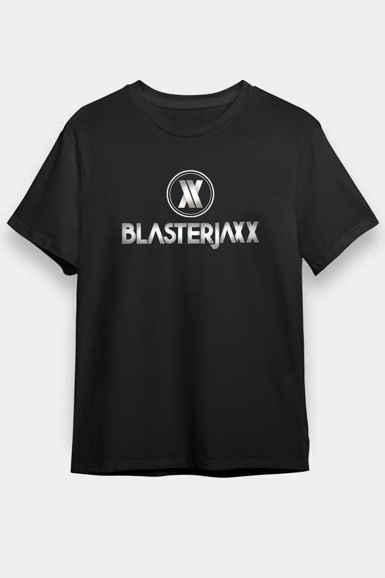 Blasterjaxx Siyah Unisex Tişört T-Shirt - TişörtFabrikası
