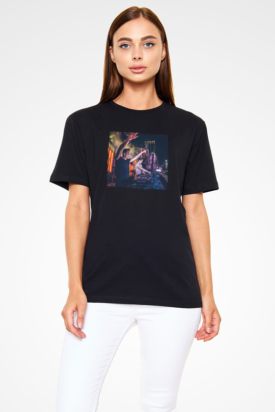 Blasterjaxx Siyah Unisex Tişört T-Shirt - TişörtFabrikası