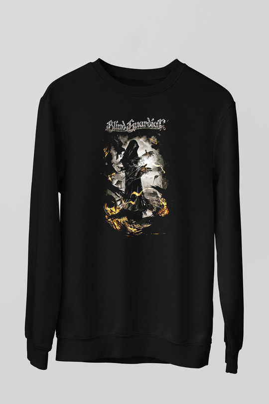 Blind Guardian Siyah Unisex Sweatshirt
