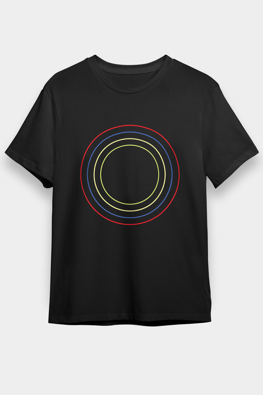 Bloc Party Baskılı Unisex Siyah Tişört