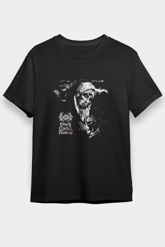 Bloodbath Baskılı Unisex Siyah Tişört