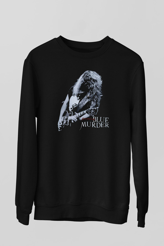 Blue Murder Siyah Unisex Sweatshirt