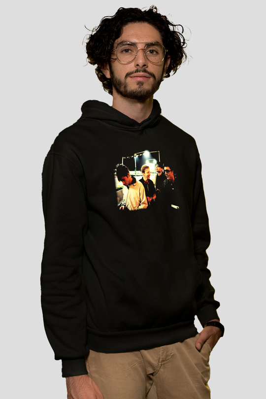 Blur Siyah Unisex Hoodie