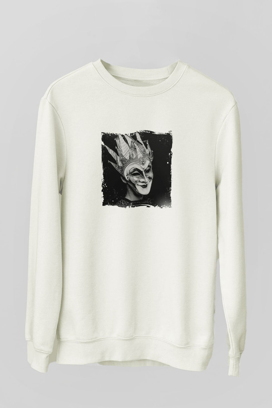 Boris BrejchaBaskılı Beyaz Sweatshirt