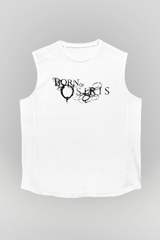 Born Of Osiris Beyaz Unisex Kolsuz Tişört