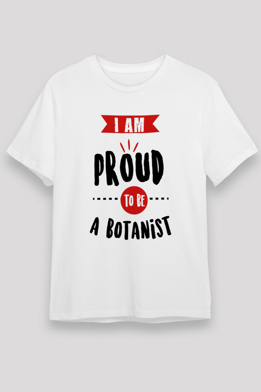 Botanikçi Beyaz Unisex Tişört T-Shirt - TişörtFabrikası