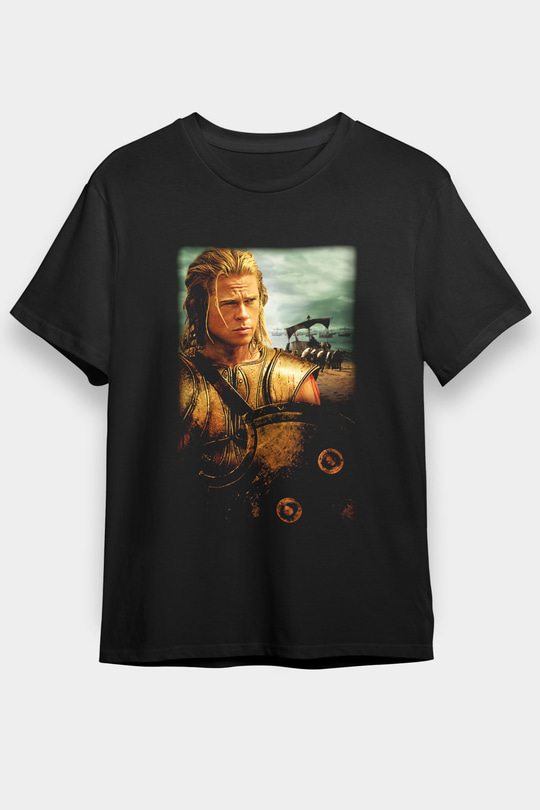 Brad Pitt Siyah Unisex Tişört T-Shirt - TişörtFabrikası