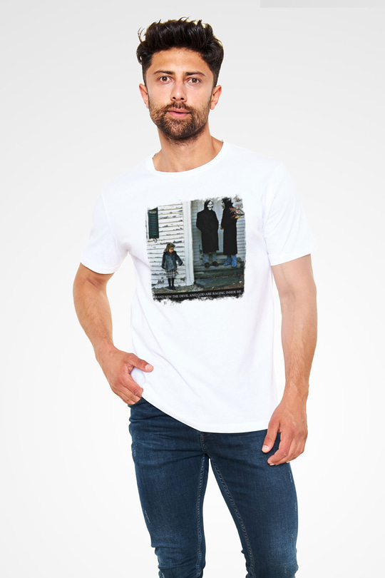 Brand New Baskılı Unisex Beyaz Tişört