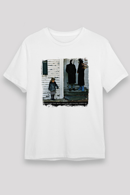 Brand New Baskılı Unisex Beyaz Tişört